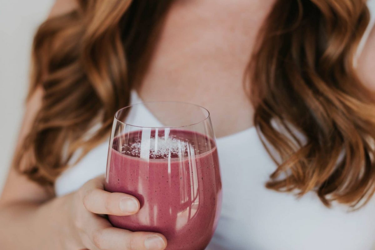 Pretty in Pink Postpartum Smoothie