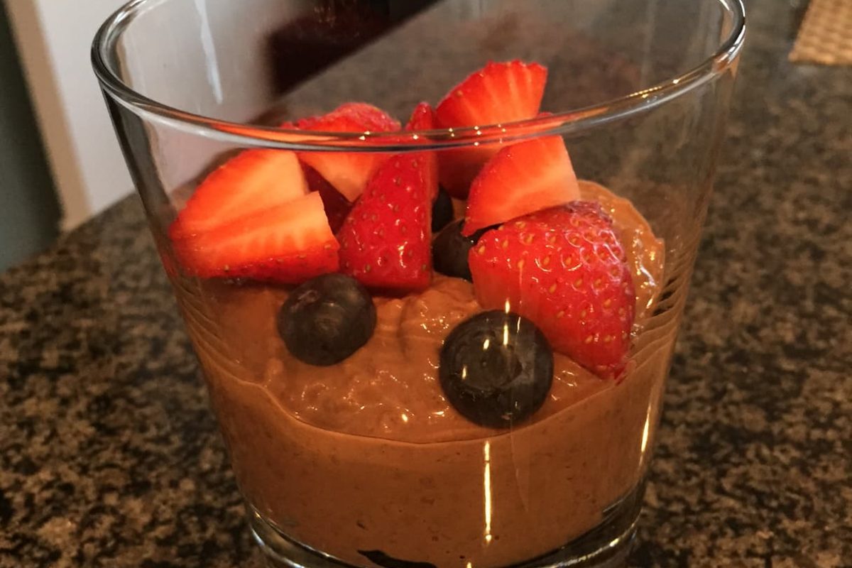 Healthy Chocolate Pudding for Kids